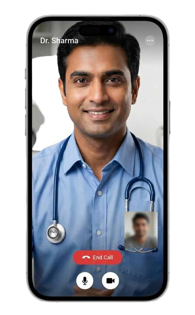 Dr. Sharma Video Call